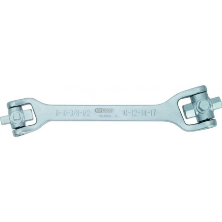 Clé De Vidange Carrée ARCOLL 73641 - 8 Mm Et 10 Mm, Outil De Qualité Pour Vidange Moteur