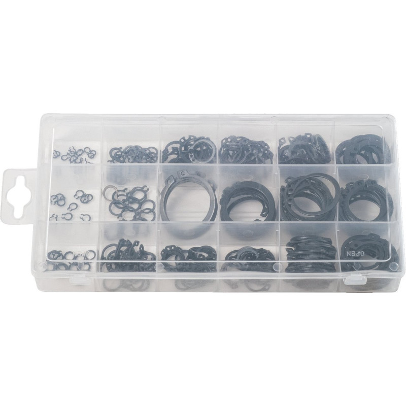 Assortiment de circlips de type externe x300