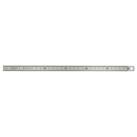 Reglet flexible en inox, L.150 mm