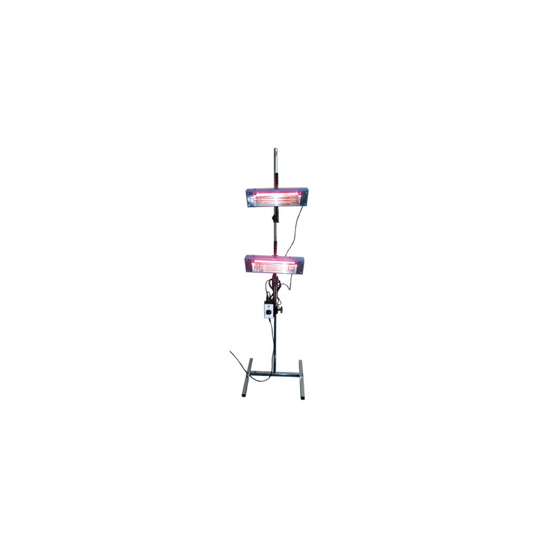 SECHEUR 2 x 1 KW + SUPPORT REGLABLE  IWATA