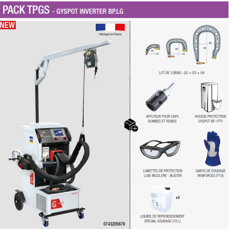 PACK TPGS - GYSPOT INVERTER BP.LG