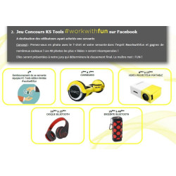 Servante One by One 7 tiroirs ed. limitee Fluo 2019 260 outils+TShirt