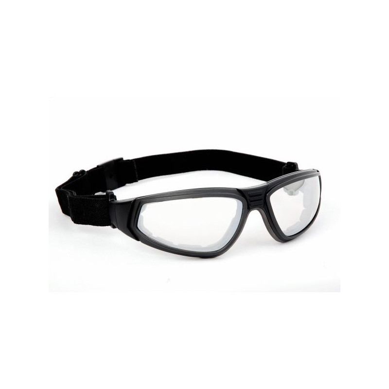 Lunettes de protection FLYLUX, noir, incolore anti-buée