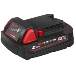 BATTERIE MILWAUKEE 18V 2,0h Red Lithium - système M18