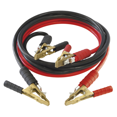 Pinces bronze 500 A 2 x 3 m  25mm2 cable démarrage